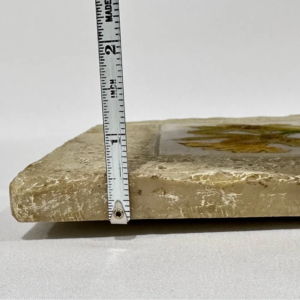 Floral Carved Resin Wall Art Decor